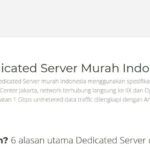 Dedicated Server Indonesia Murah Hanya Di E-Padi.com