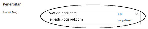 Cara setting blogspot ke domain .com