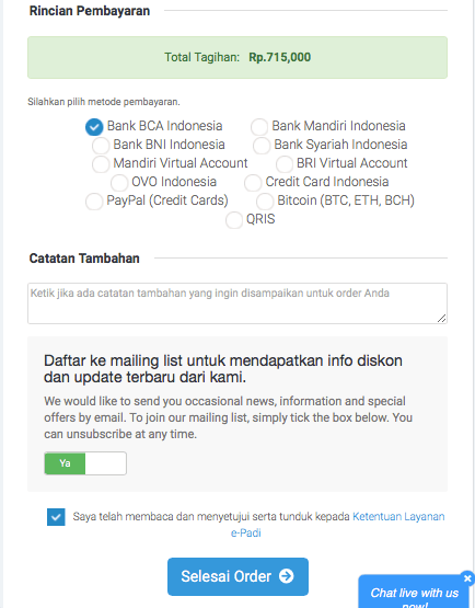 Data pribadi pelanggan epadi - Hal 2