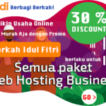 e-Padi Berbagi Berkah tahun ini memberikan diskon hosting 30 % untuk paket cPanel web hosting Business