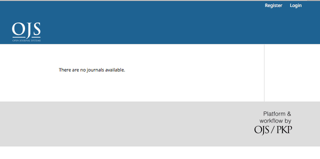 Install OJS 3 di hosting berhasil oleh e-Padi