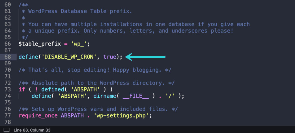 script wp-cron wordpress