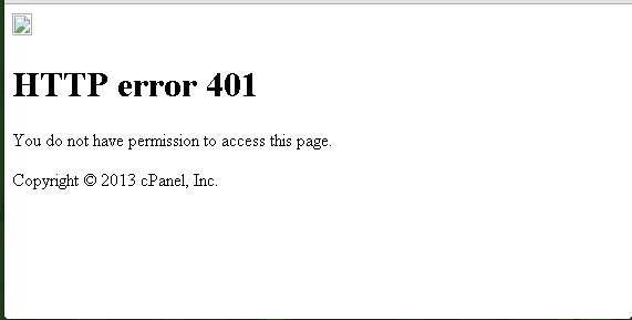 Webmail HTTP error 401 3rdparty squirrelmail